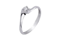 Anello Namuri Donna Basic in Oro bianco Diamante SB2525-02